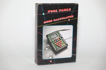 Pool Table Desk Calculator