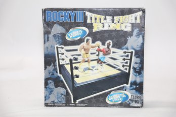 Rocky III Title Fight Ring