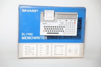 Sharp EL-7100 Memowriter
