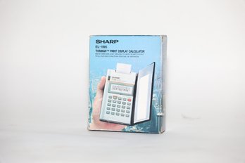Sharp Thinman Print Display Calculator