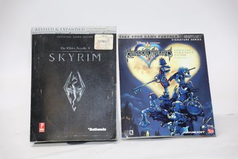 Skyrim And Kingdom Hearts Strategy Guides