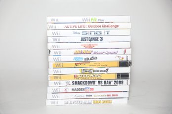 Wii Games Lot Of 14