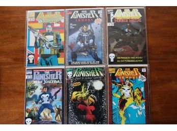 The Punisher Comics Lot Of 6