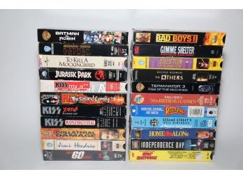 VHS Tapes Lot Of 22
