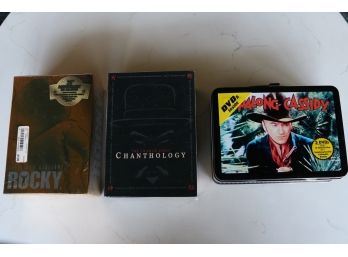 Rocky, Chanthology, And Hopalong-Cassidy DVD Lot