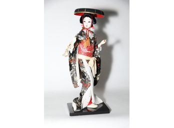 Vintage 1960s Oriental Asian Geisha Doll