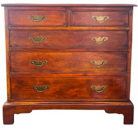 ANTIQUE CHEST OF DRAWERS- Similar To An English Chippendale Chest Of Drawers