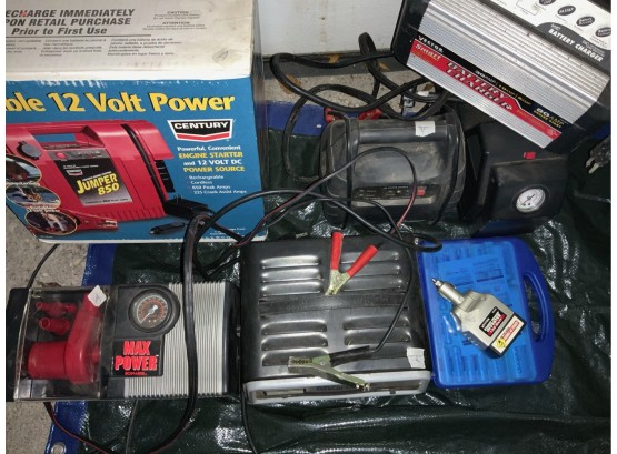 CHARGER/POWER SUPPLY AIR PUMP INFLATION STATION LOT