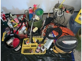 LOT CLEANING & AUTO SUPPLIES + WET DRY VAC