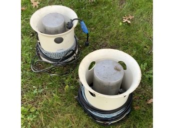2 BOAT BUBBLERS ICE EATER MODEL 500 ELECTRIC
