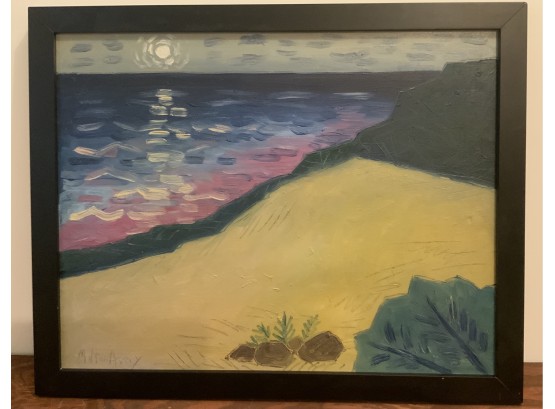 MILTON AVERY AFTER O/C PAINTING (1885-1965) AMERICAN SCHOOL (20TH CENTURY) COASTAL- WE CAN SHIP!