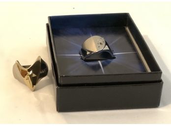 2 STAR TREK RINGS-One In Box- WE CAN SHIP!