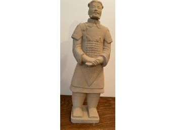 41 Inch LIFE SIZE TERRA COTTA CHINESE SOLDIER STATUE