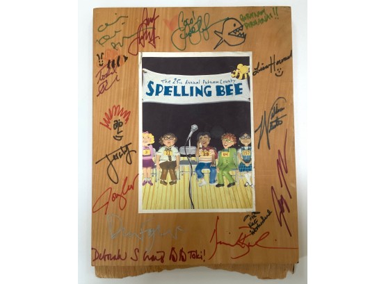 25th ANNUAL PUTNAM COUNTY SPELLING BEE AUTOGRAPHED SIGNED BY ORIGINAL CAST 2005- WE CAN SHIP!