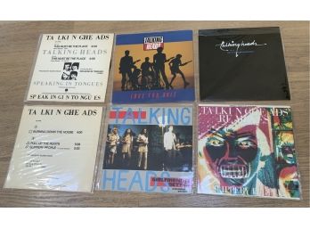 5 TALKING HEADS RECORD ALBUMS- PROMOS- DEMO-REMIX- MORE! WE CAN SHIP!