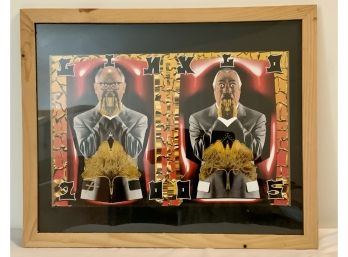 GILBERT & GEORGE SIGNED PHOTO IMAGE 21 X 17 - WE CAN SHIP!