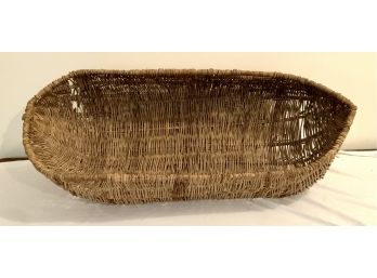 VINTAGE PAPOOSE GRAPEVINES WOVEN  - Mohawk Valley, NY  10D X 16W X 38L, Ojibwa , NY, Lawson Collection-SHIP!