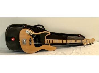 FENDER/ SQUIRE 2013 SN #ICS13031324 LEFT HANDED BASS WITH SOFT CASE-WE CAN SHIP!