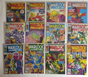 12 Marvel Comics: Warlock And The Infinity Watch, Issues 1-12