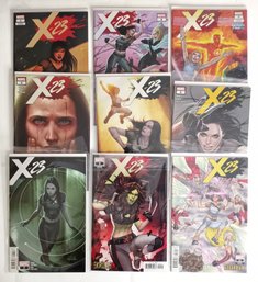 12 Marvel Comics, X-23, #1 (VE), #2, #3, #3 (VE, FF), #4, #4 (VEvsGR), #5, #5 (VE), #6, #7, #9 (VE), #11 (VE)
