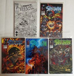 6 Image Comics, Spawn, #299 B&W, #299 Color,  #13, #19, #25, #33
