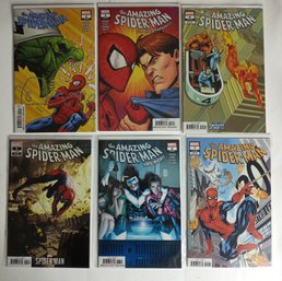6 Marvel Comics, The Amazing Spider-Man, Issues 2 (LGY#803) - 7 (LGY#808)