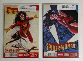 2 Marvel Comics, Spider-Woman, Issue AR 001 & AR 002