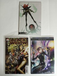 3 Marvel Comics, Black Widow, Issue #1, #1 Young Guns Variant, #2
