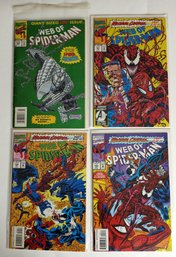 4 Marvel Comics, Web Of Spider-Man, Issues 100 - 103