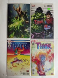 4 Marvel Comics, The Avengers Issue LGY#699/#9, The Mighty Thor, Issues 700-702