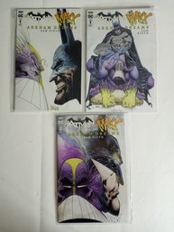 3 Crossover Comics, IDW & DC, Batman The Maxx, Arkham Dreams, #1 (#1 And Variant), #2
