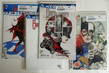 4 DC Comics, Batwoman Rebirth #1 (3 Versions Of Cover), Batgirl #24, Variant Cover