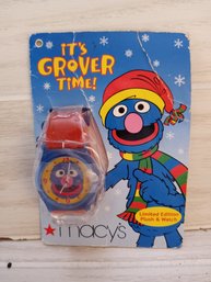 Never Opened, Macy's Brand, Limited Edition Grover Watch