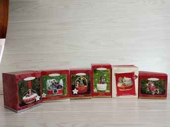 6 Hallmark Keepsake Collection Christmas Ornaments, Includes Mickey Mouse And Tazmanian Devil Ornaments