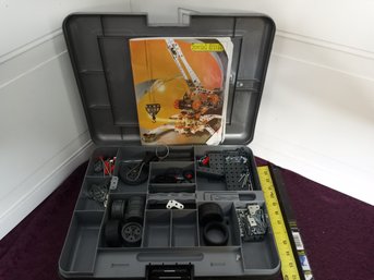 Erector Set In Carrying Case, Instructions Included
