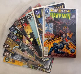 10 DC Comics, Hawkman, Issues 13-17, Issues 19-23, Comics Are Bagged
