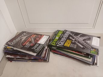 Large Assortment Of 'American Rifleman' And 'Guns & Ammo' Magazines