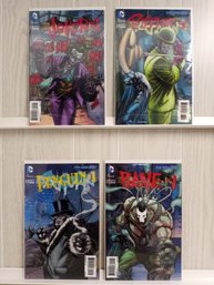 4 DC Comics, 'The New 52', Holographic Covers,  Batman 23.1 - 23.4, Bagged And Boarded