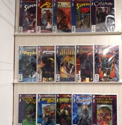 15 DC Comics. The New 52 Future's End Related, Holographic Covers. Bagged And Boarded.