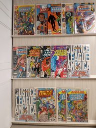 14 DC Comics. Justice League Of America Related.  Many From 1984!