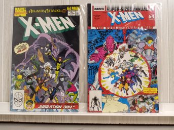 2  Marvel Comics, X-men Supersized Annuals: #12 1988 And  #13 1989
