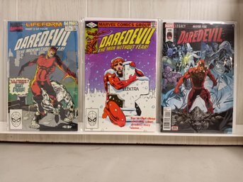 3 Marvel Comics. Daredevil Related.