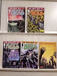 5 Image Comics: The Walking Dead Related, No Way Out Parts 1-4, And More