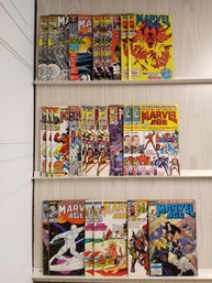 24 Marvel Comics. Marvel Age Series.