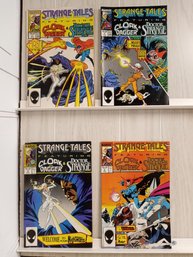 4 Marvel Comics, Strange Tales Featuring Cloak & Dagger And Doctor Strange