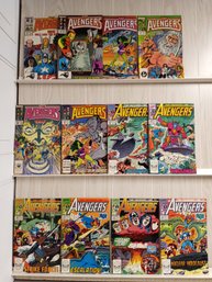 12 Marvel Comics, Avengers Related, Issues 279 - 282, 285, 286, 319 - 324