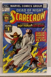1 Marvel Comic, Dead Of Night Featuring The Scarecrow, Issue #11