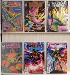 6 DC Comics, Martian Manhunter Related. Issues #1 - 4 (1988), #7, #12 (later Year)