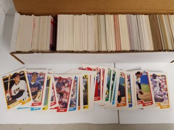 A 15' By 4' Box Of 1990s Baseball Cards, Cards Are From Multiple Sets (Fleer, Tops, Donruss, Etc)