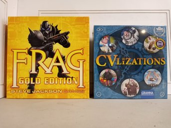 2 Games: Steve Jackson 'Frag' Gold Edition Boxed Set And 'cVlizations'
